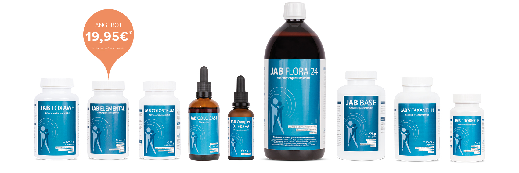 JAB-Produktreihe Produktübersicht JAB Biopharma